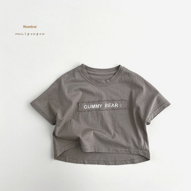 Short-sleeved Loose Casual Tops