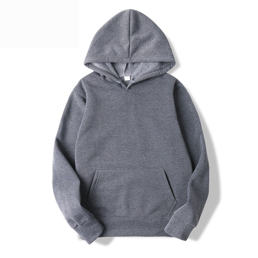 Hooded Long-Sleeve Pocket Pullover Sweater