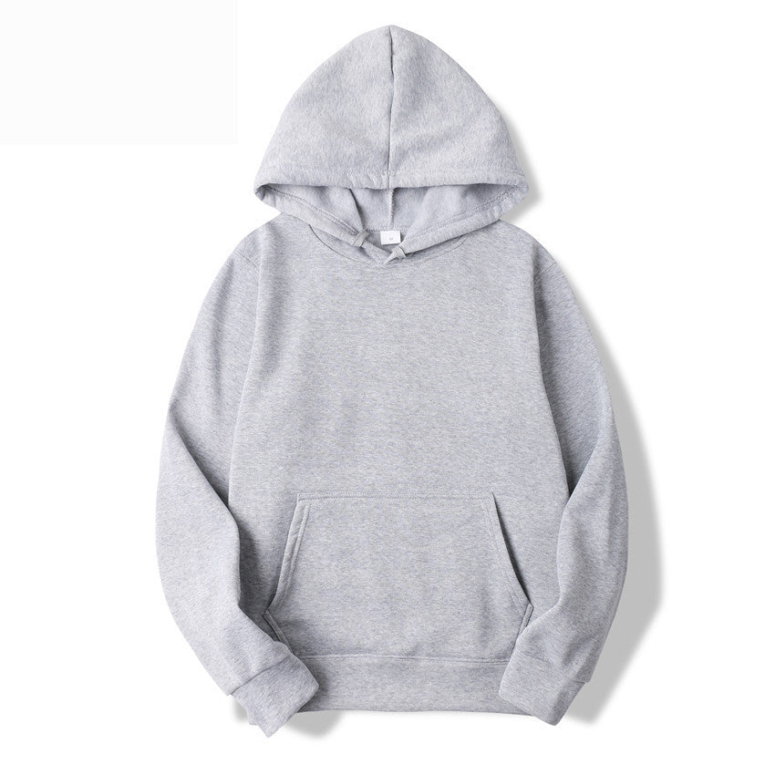 Hooded Long-Sleeve Pocket Pullover Sweater