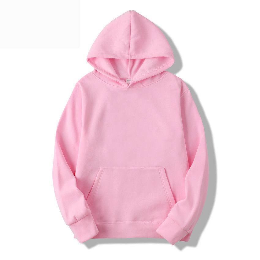 Hooded Long-Sleeve Pocket Pullover Sweater