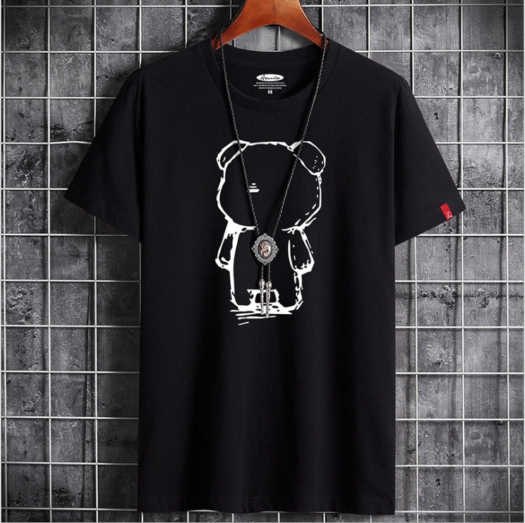 Casual Bear Anime T Shirt