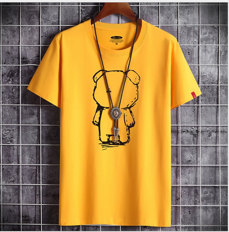 Casual Bear Anime T Shirt