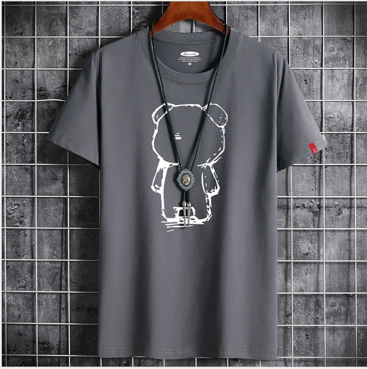 Casual Bear Anime T Shirt