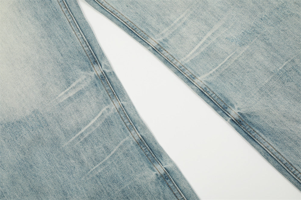 Vintage Washed Horizontal Jeans