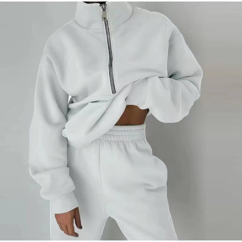 Over Sized Zip Up Casual Tracksuit