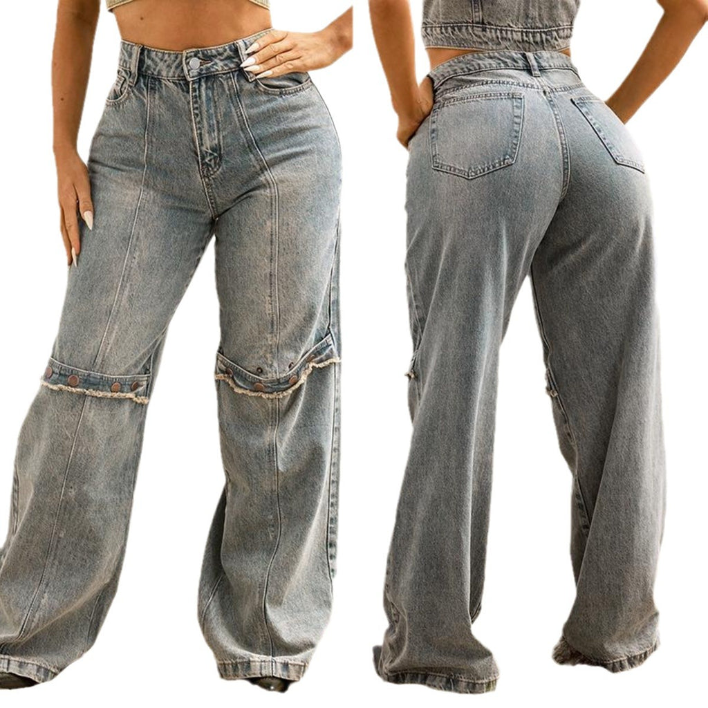 Baggy Wide Leg Vintage Jeans