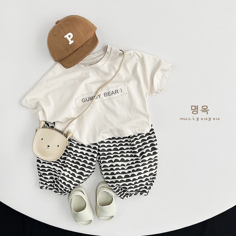 Short-sleeved Loose Casual Tops