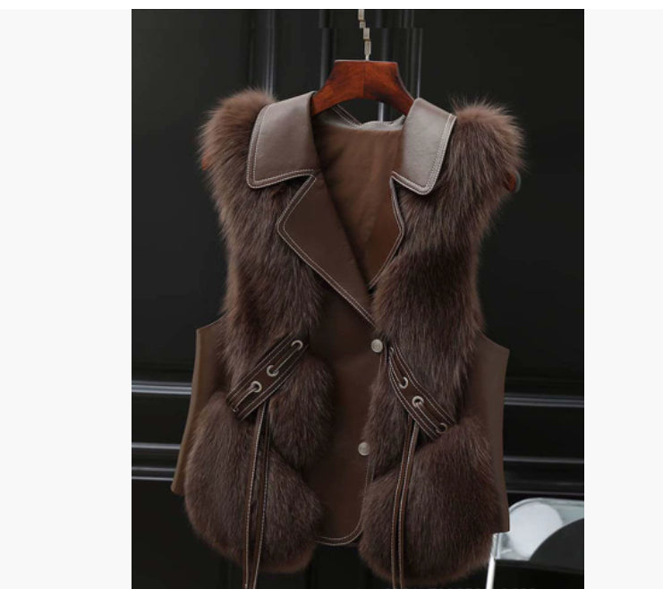 Elegant Fur Vest