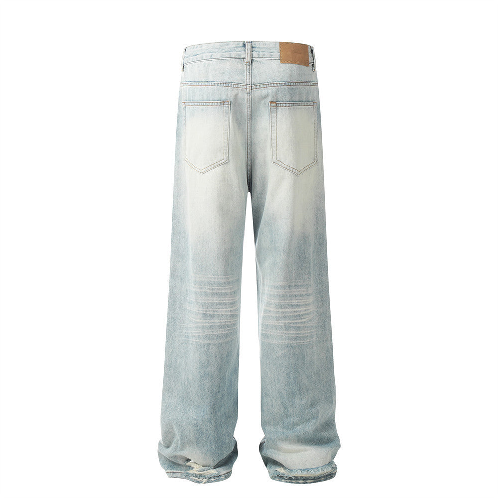 Vintage Washed Horizontal Jeans